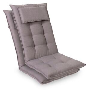 Blumfeldt Sylt, poduszka na krzesło ogrodowe z wysokim oparciem, poduszka na fotel ogrodowy, poliester, 50 x 120 x 9 cm, 2 x poduszka