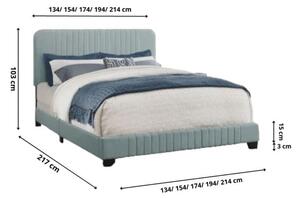 Łóżko 140x200 Tapicerowane PULSANO | Tkaniny i Kolory Do Wyboru