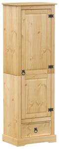 Szafa corona, 55x38x170 cm, lite drewno sosnowe