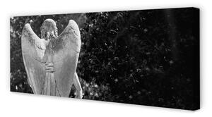 Obraz na płótnie Anioł skrzydła drzewa