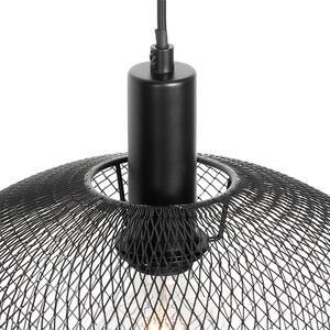 Industrialna lampa wisząca czarna - Molly Oswietlenie wewnetrzne