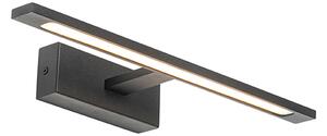 Kinkiet / Lampa scienna czarny 41,5 cm z diodą LED IP44 - Jerre Oswietlenie wewnetrzne