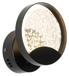 Design wandlamp zwart incl. LED - Patrick Oswietlenie wewnetrzne