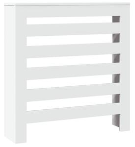 Osłona na grzejnik, biała, 78x20x82 cm, materiał drewnopochodny