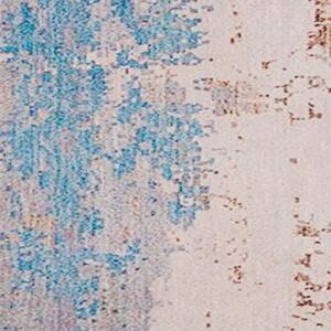 Nowoczesny dywan do salonu wzór abstrakcyjny 140x200 cm niebieski Inegol Beliani