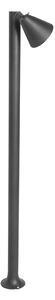 Zewnetrzna Nowoczesny słupek zewnętrzny czarny 100 cm IP44 - Ciara Oswietlenie zewnetrzne