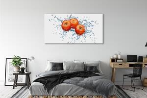 Obraz na płótnie Pomidory woda
