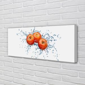 Obraz na płótnie Pomidory woda