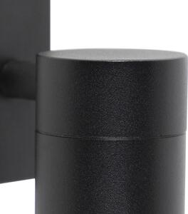 Zewnetrzna Inteligentny Kinkiet / Lampa scienna zewnętrzny czarny z WiFi GU10 IP44 - Solo Oswietlenie zewnetrzne