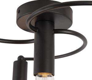 Inteligentna lampa sufitowa czarna w zestawie 4 WiFi G95 - Facile Oswietlenie wewnetrzne