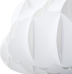 Lampa wisząca do pokoju dziecięcego chmurka skandynawski design biała Ailenne Beliani