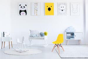 Krzesło Paris Kids DSW - żółty
