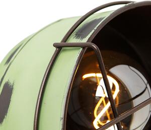 Kinkiet / Lampa scienna przemysłowy zielony 25 cm - Barril Oswietlenie wewnetrzne