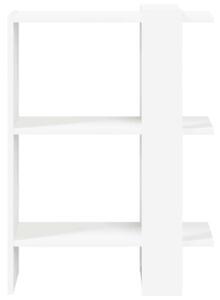 Półka na książki biały 52 x 25 x 71,5 cm