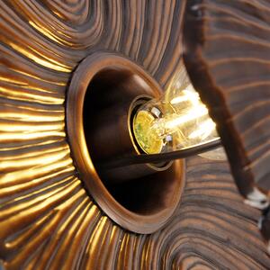 Designerska lampa ścienna antyczna miedź - Sem Oswietlenie wewnetrzne