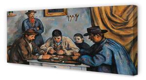 Obraz na płótnie Gracze w karty - Paul Cézanne