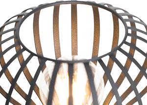 Nowoczesna lampa stołowa czarna - Sapphira Oswietlenie wewnetrzne