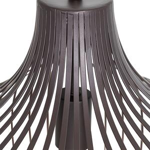 Nowoczesna lampa wisząca brązowa 38 cm - Sapphira Oswietlenie wewnetrzne
