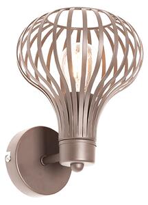 Moderne wandlamp bruin - Saffira Oswietlenie wewnetrzne