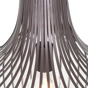 Nowoczesna lampa wisząca brązowa 48 cm - Sapphira Oswietlenie wewnetrzne