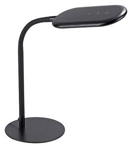 Nowoczesna lampa stołowa czarna ściemnialna, w tym LED - Kiril Oswietlenie wewnetrzne