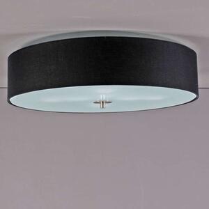 Klasyczny Plafon / Lampy sufitowe czarny 50cm - Drum Oswietlenie wewnetrzne