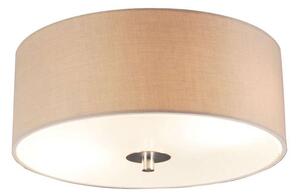 Klasyczny Plafon / Lampy sufitowe beżowy 30cm - Drum Oswietlenie wewnetrzne