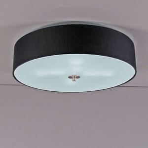 Klasyczny Plafon / Lampy sufitowe czarny 50cm - Drum Oswietlenie wewnetrzne