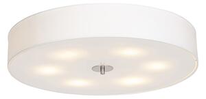 Klasyczny Plafon / Lampy sufitowe biały 70cm - Drum Oswietlenie wewnetrzne