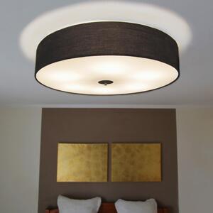 Klasyczny Plafon / Lampy sufitowe czarny 70cm - Drum Oswietlenie wewnetrzne