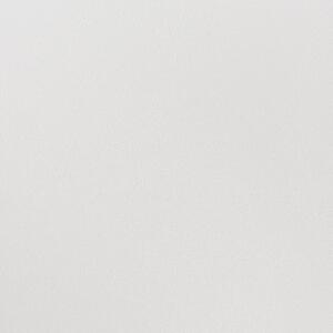 Szezlong pikowany tapicerowany ekoskóra lewostronny biały Nimes Beliani