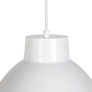 Industrialna lampa wisząca biała 38cm - Anteros Oswietlenie wewnetrzne