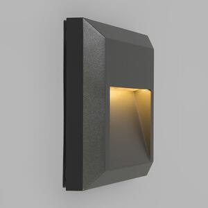 Zewnetrzna Nowoczesny Kinkiet / Lampa scienna ciemnoszary zawiera LED - Gem 2 Oswietlenie zewnetrzne