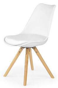 Krzesło skandynawskie Depare - białe