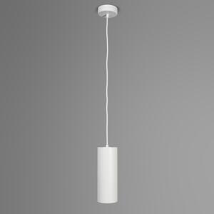 Designerska lampa wisząca biała - Tubo Oswietlenie wewnetrzne