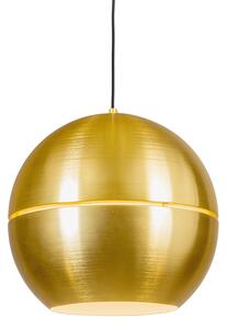 Lampa wisząca Retro złota 40 cm - Plasterek Oswietlenie wewnetrzne