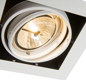Reflektor wpuszczany biały AR111 regulowany - Oneon Oswietlenie wewnetrzne