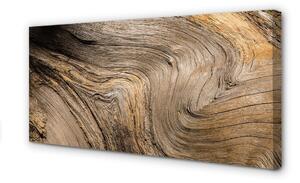 Obraz na płótnie Drewno struktura słoje