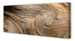 Obraz na płótnie Drewno struktura słoje