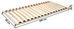 Stelaż drewniany elastyczny Monna 80 x 200 cm