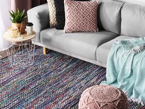 Bawełniany dywan styl boho 160 x 230 cm ręcznie tkany kolorowy Alanya Beliani