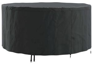 Pokrowiec na meble ogrodowe oksford 210d, wodoodporny i odporny na uv, czarny, 182 x 182 x 71 cm