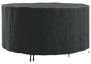 Pokrowiec na meble ogrodowe oksford 210d, wodoodporny i odporny na uv, czarny, 182 x 182 x 71 cm