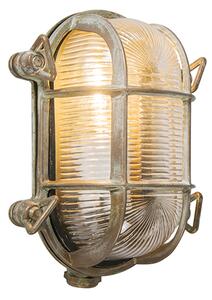 Zewnetrzna Kinkiet/ Plafon / Lampy sufitowe Retro owalny brąz IP44 18cm - Nautica Oswietlenie zewnetrzne