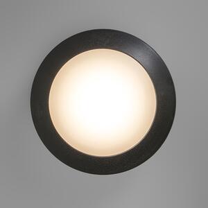 Zewnetrzna Nowoczesna lampa sufitowa czarna IP65 - Bertina Oswietlenie zewnetrzne
