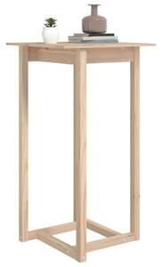 Stolik barowy, 60x60x110 cm, lite drewno sosnowe