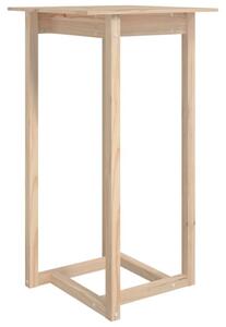 Stolik barowy, 60x60x110 cm, lite drewno sosnowe