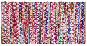 Boho dywan ręcznie tkany 80 x 150 cm prostokątny kolorowy Arakli Beliani