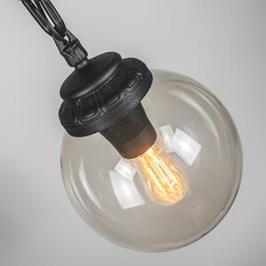 Zewnetrzna Przemysłowa lampa wisząca zewnętrzna czarna IP55 - Sichem Oswietlenie zewnetrzne
