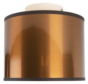 Plafon / Lampy sufitowe miedź 20cm - Drum Oswietlenie wewnetrzne